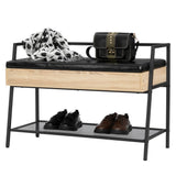 Shoe Cabinet Entryway Shoe Storage Household Shelf Shoe Bench with Storage