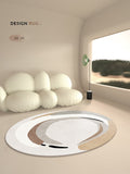Round chair carpet original design Wild luxury nomadic living room