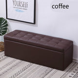 Storage Boxes Multifunctional Creative Storage Pouf Solid Wood