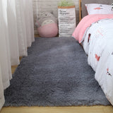 Fluffy Tie Dye Carpets For Bedroom Decor Modern Home Floor Mat Large Washable Nordica