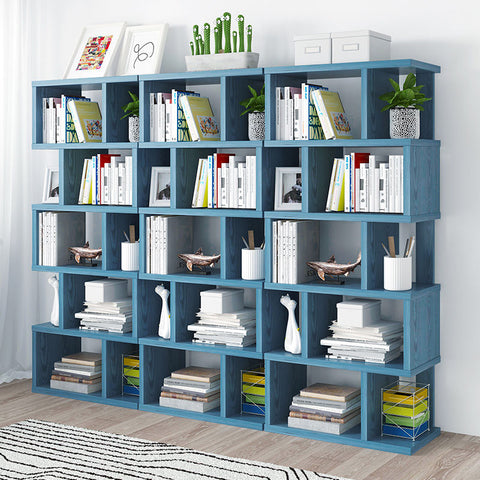 Bookshelf free combination bookcase study storage sundries rack display cabinet shelve