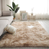 Long Hair Living Room Carpet Sofa Coffee Table Rug Bedroom Room