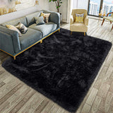 Fluffy Soft Kids Room Carpet Anti-Skid Large Fuzzy Shag Fur Area Rugs Modern