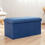 Storage Pouf Small Ottoman Square Rectangular Sofa Bench Pouf Foldable Change