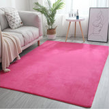 Living Room Carpet Coral fleece Sofa Coffee Table Rugs Bedroom Non-slip