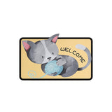 Cartoon Welcome Entrance Doormats Carpets Rugs for Bath Living Room