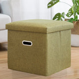 Storage Pouf Small Ottoman Square Rectangular Sofa Bench Pouf Foldable Change