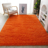 RULDGEE Shaggy Carpet for Living Room Home Plush Floor Alfombra Fluffy Mats Kid