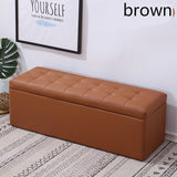 Storage Boxes Multifunctional Creative Storage Pouf Solid Wood