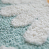 Mat Nordic Fluffy Carpet Area Rug Bathroom Floor Floral Absorbent