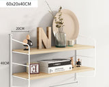 Wall shelf iron TV wall decoration partition living room no punch kitchen rack