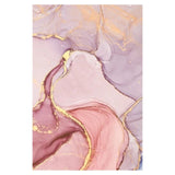 Wish star Pink Gold Oil Painting Abstract Carpet Girls Room Romantic Purple