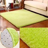 Nordic Fluffy Carpet Rugs for Bedroom Living Room Rectangle Large Size