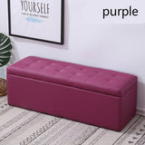 Storage Boxes Multifunctional Creative Storage Pouf Solid Wood