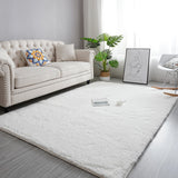 Nordic Fluffy Carpet for Bedroom Living Room Large Size Plush Soft