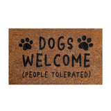 Coco Coir Welcome Printed Anti-Slip Floor Mat Area Rugs Funny Custom