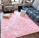 Fluffy Soft Kids Room Carpet Anti-Skid Large Fuzzy Shag Fur Area Rugs Modern