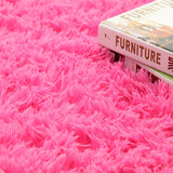 Silky Shaggy Carpet for Living Room Home Warm Plush Floor Rugs fluffy Mats