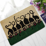 Carpet Cat Doormat Outdoor Rugs Rubber Floor Mat Non-slip Kitchen Rug Entrance