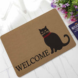 Carpet Cat Doormat Outdoor Rugs Rubber Floor Mat Non-slip Kitchen Rug Entrance