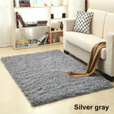 Silky Shaggy Carpet for Living Room Home Warm Plush Floor Rugs fluffy Mats