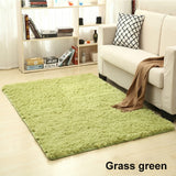 Silky Shaggy Carpet for Living Room Home Warm Plush Floor Rugs fluffy Mats