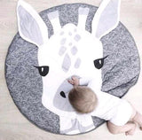 Baby Floor Rugs Mat Toys Cotton, Game Play Crawling Blanket Newborn