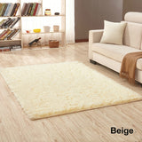 Silky Shaggy Carpet for Living Room Home Warm Plush Floor Rugs fluffy Mats