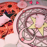 Cartoon Card Captor Sakura Rug Mat Magic Array Carpet Doormat Antislip