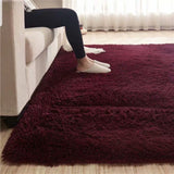 RULDGEE Shaggy Carpet for Living Room Home Plush Floor Alfombra Fluffy Mats Kid