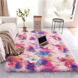 Fluffy Soft Kids Room Carpet Anti-Skid Large Fuzzy Shag Fur Area Rugs Modern