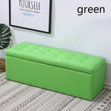 Storage Boxes Multifunctional Creative Storage Pouf Solid Wood