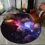 Nebula Design Round Carpets for Living Room Kid Room Home Decor Rugs