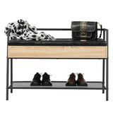 Shoe Cabinet Entryway Shoe Storage Household Shelf Shoe Bench with Storage