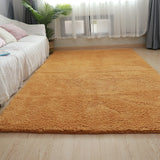 Nordic Fluffy Carpet Rugs for Bedroom Living Room Rectangle Large Size