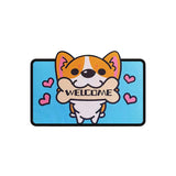 Cartoon Welcome Entrance Doormats Carpets Rugs for Bath Living Room