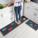 Cartoon Kitchen Carpet Non-Slip Kitchen Mat Area Rugs Absorbent Living Room