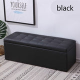 Storage Boxes Multifunctional Creative Storage Pouf Solid Wood