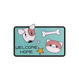 Cartoon Welcome Entrance Doormats Carpets Rugs for Bath Living Room