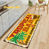 LAUNDRY ROOM Pattern Kitchen Rug Anti-slip Balcony Mats Non-Slip Carpets