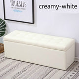 Storage Boxes Multifunctional Creative Storage Pouf Solid Wood