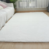 Nordic Fluffy Carpet Rugs for Bedroom Living Room Rectangle Large Size