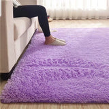 RULDGEE Shaggy Carpet for Living Room Home Plush Floor Alfombra Fluffy Mats Kid