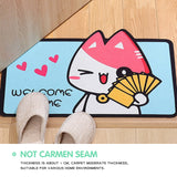 Cartoon Welcome Entrance Doormats Carpets Rugs for Bath Living Room