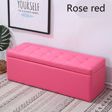 Storage Boxes Multifunctional Creative Storage Pouf Solid Wood