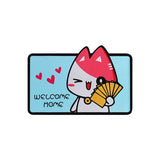 Cartoon Welcome Entrance Doormats Carpets Rugs for Bath Living Room