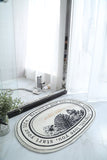 Non-Slip Bath Mat Absorbent Carpets INS Style Doormat Entrance Mats