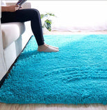 RULDGEE Shaggy Carpet for Living Room Home Plush Floor Alfombra Fluffy Mats Kid