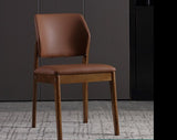 Modern Comfortable Dining Chairs Wood Beauty Salon Kitchen Soft Dining Chair