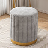 Pouf Acrylic Stool Entrance Small Modern Foot Stool Bedroom Arcade